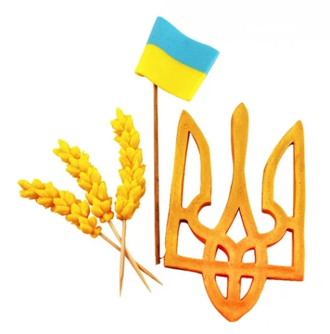 Набір цукрових топерів Патріотичний Вільна Україна