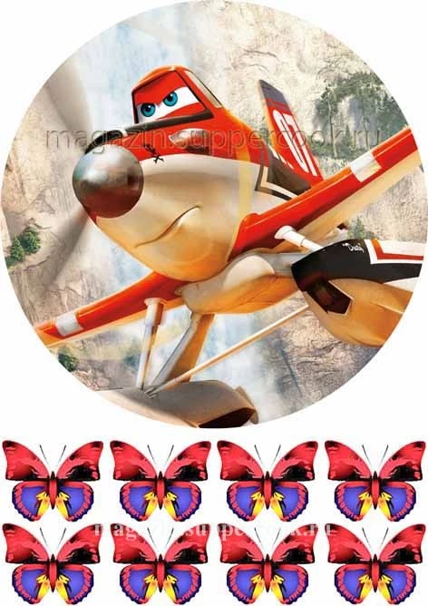 Вафельна картинка "Літачки №8"