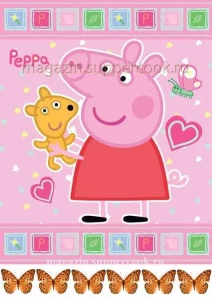 Вафельная картинка "Свинка Пеппа №16"