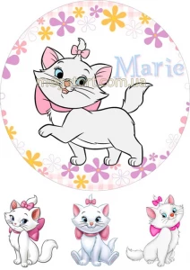 Вафельна картинка "Кішка Мері №2"