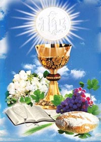 Вафельные картинки Перше Причастя