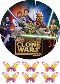 Вафельные картинки Звездные войны