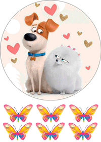 Вафельные картинки Тайная жизнь домашних животных