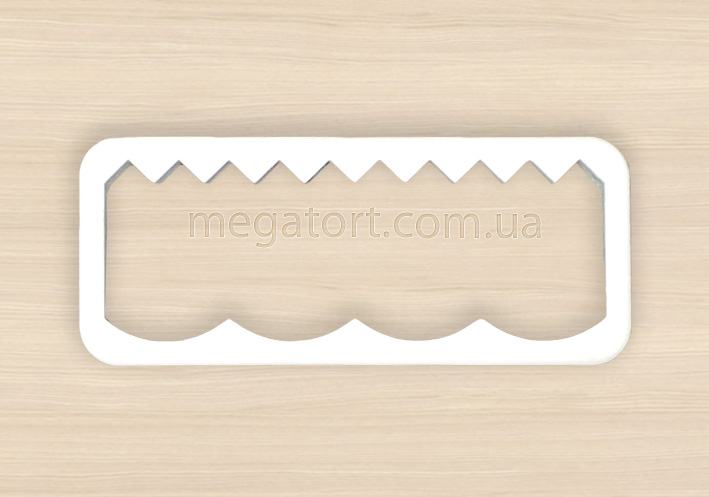 Вырубка для оборок "Забор"