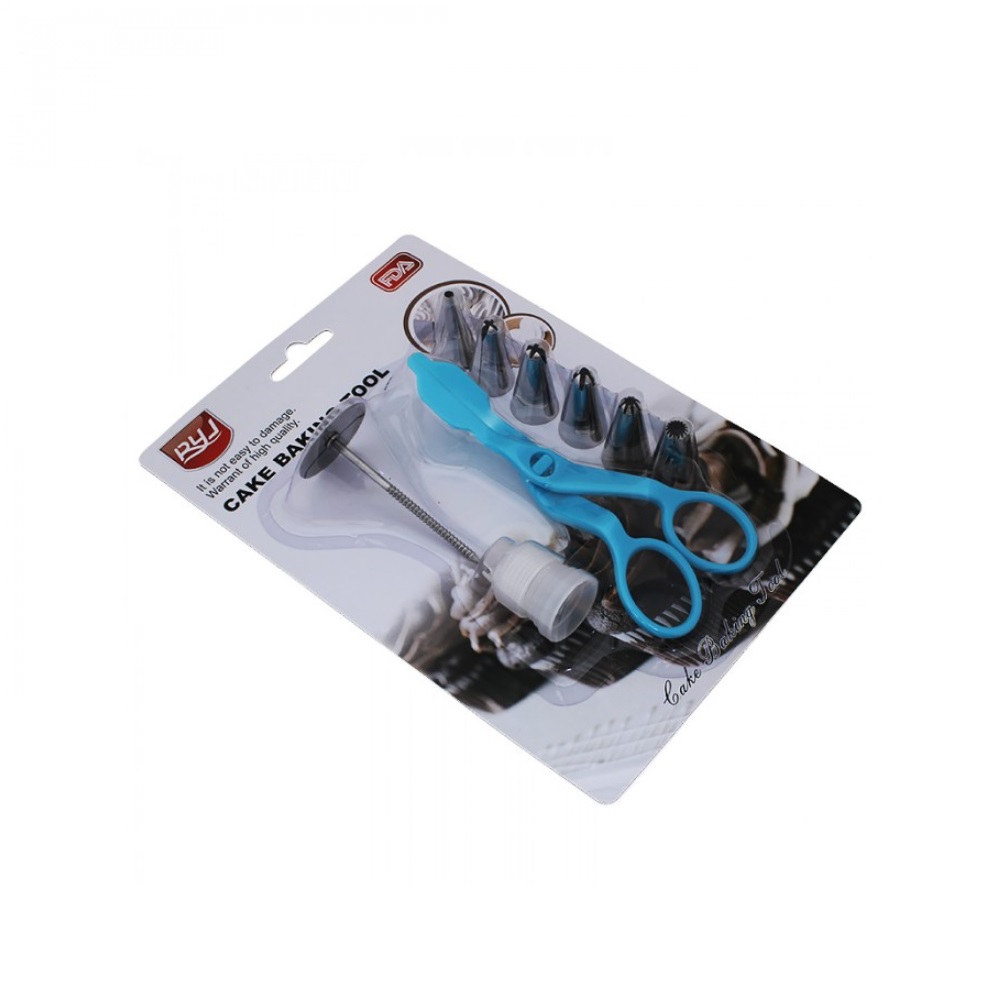 Набор кондитерских насадок с ножницами