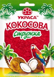 Кокосовая стружка (Красная)