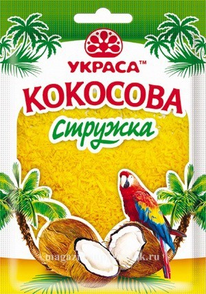 Кокосовая стружка (Желтая)