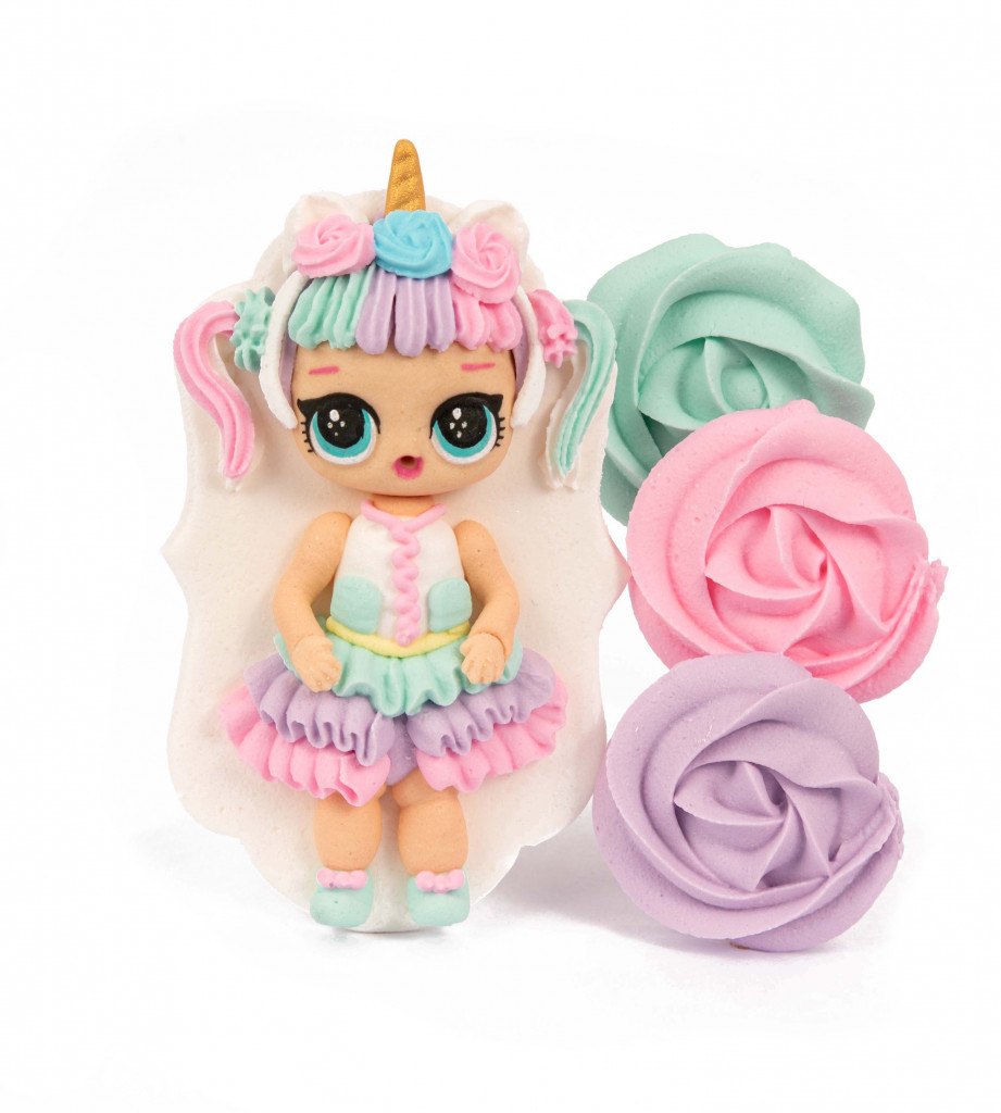 Набір цукрових топерів Лол Єдиноріжка об'ємна