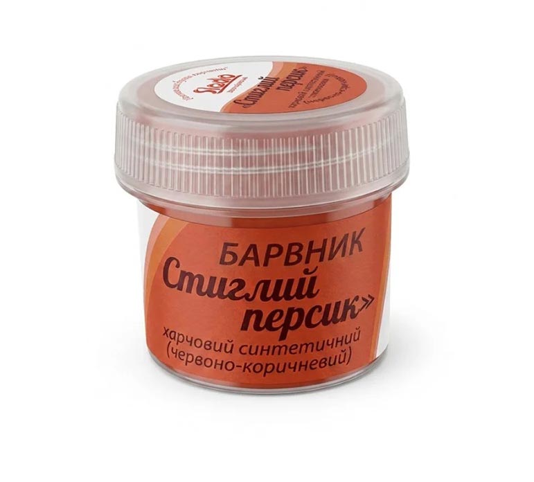 Сухий харчовий барвник Slado "Стиглий персик" 2г