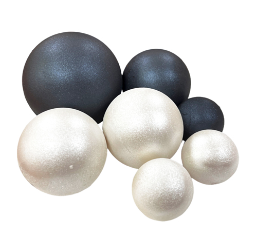 Шоколадные сферы Черно-белые (7шт)