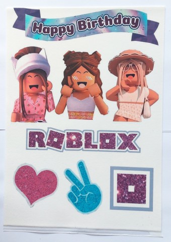 Сахарная картинка Роблокс