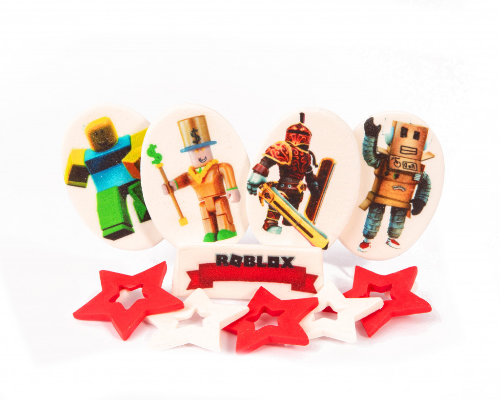 Набор сахарных топперов Роблокс KD