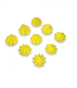 Безе мини сахарные Желтые (9шт)