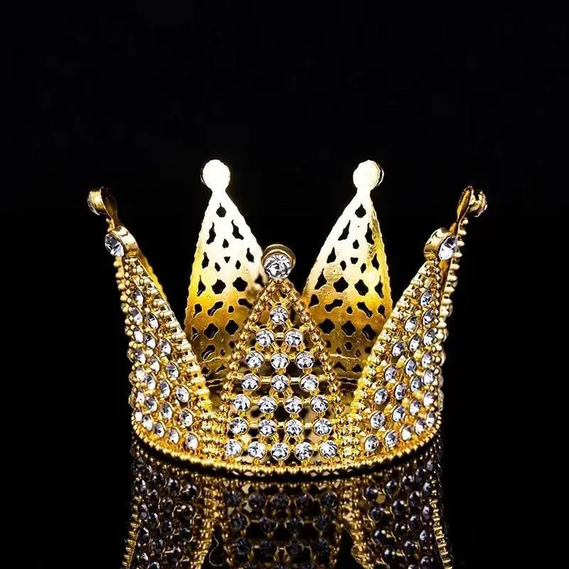 Корона маленька золото 7см