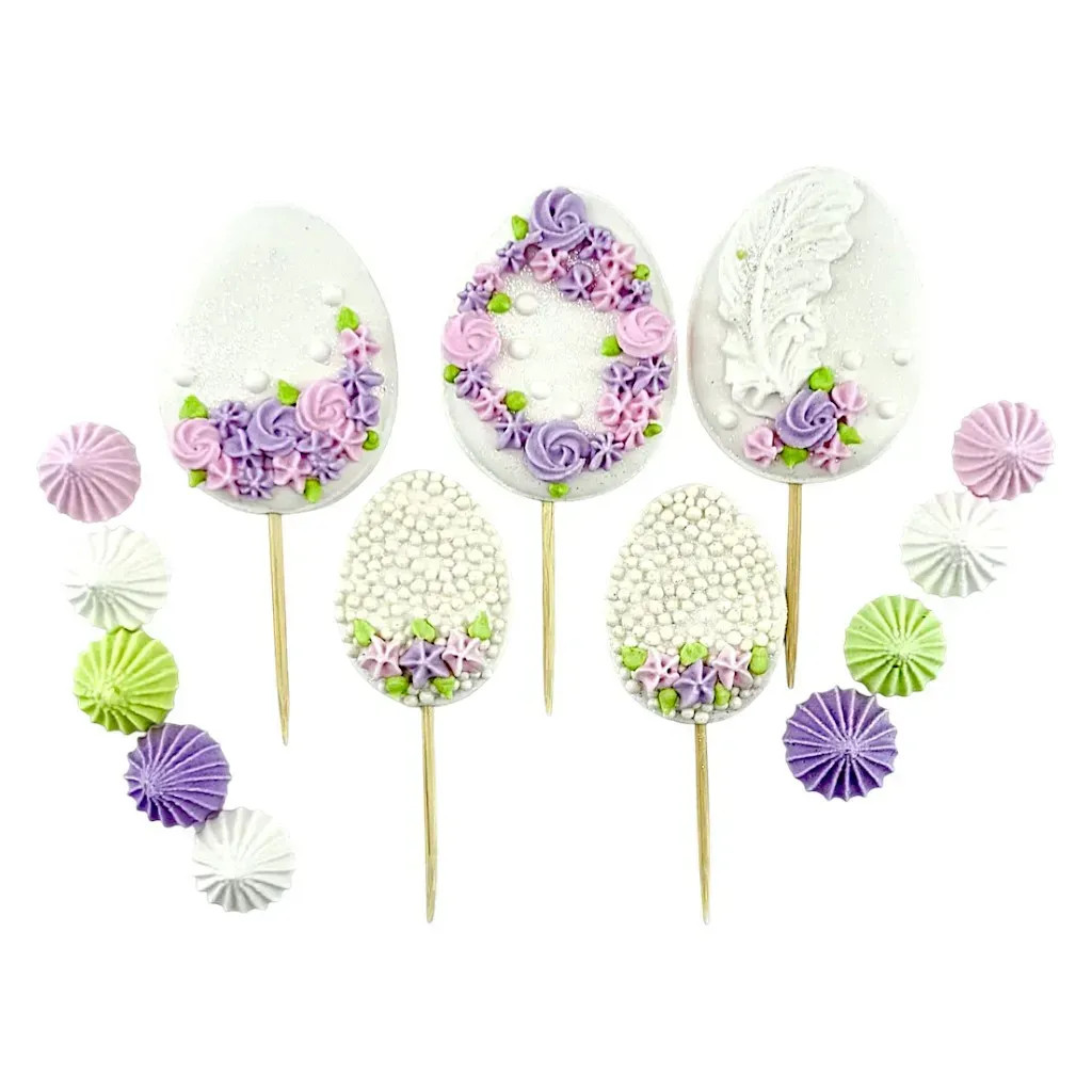 Сахарное украшение "Пасхальный нежный"
