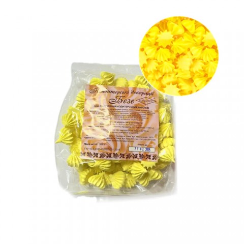 Безе сахарные макс жолтые 300г