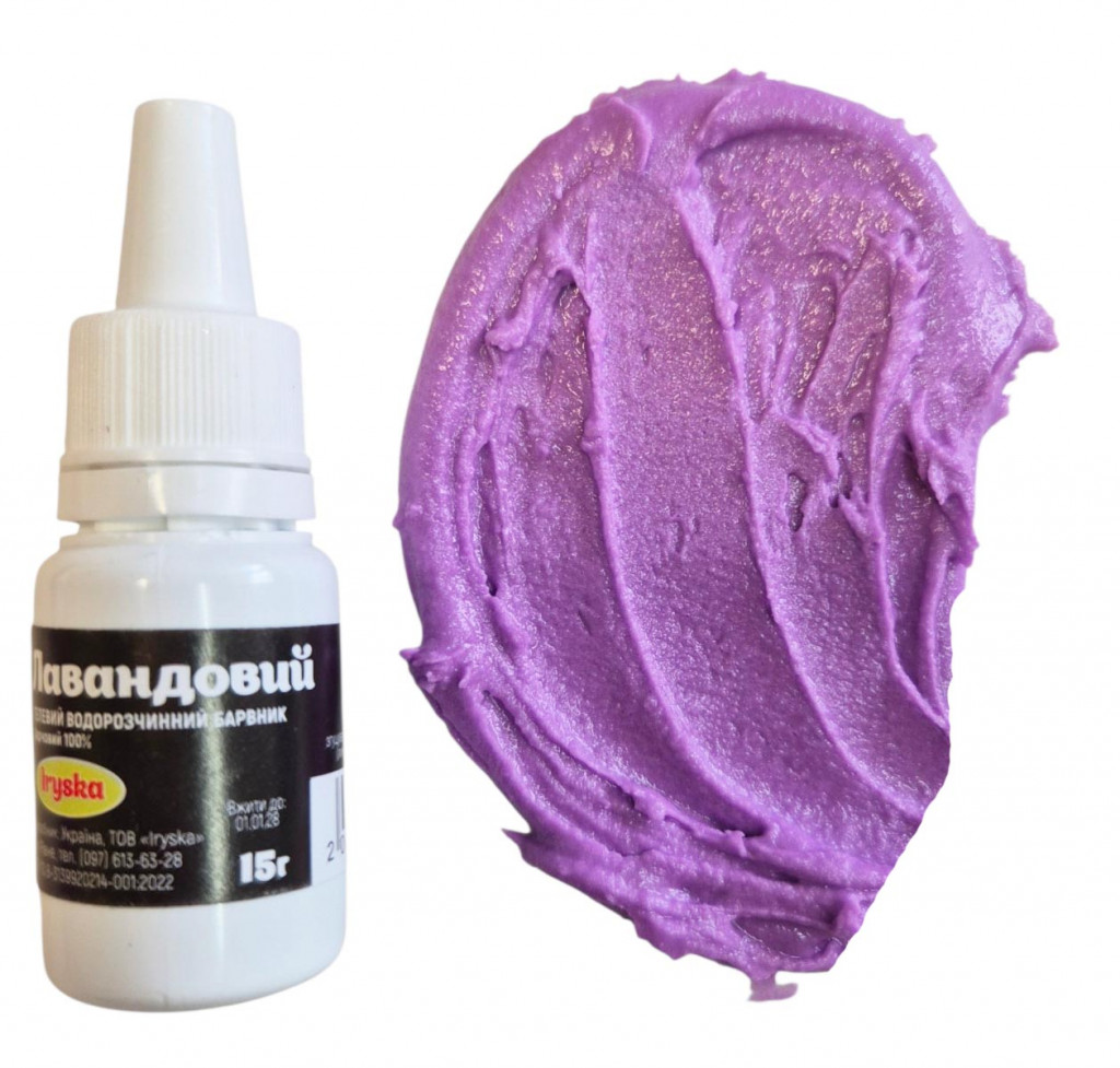 Гелевий барвник Iryska "Лавандовий" 15г