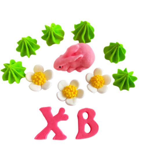 Набор пасхальный Кролик ХВ розовый