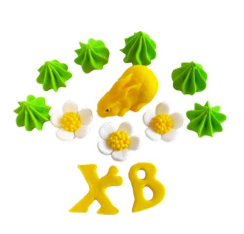 Набор пасхальный Кролик ХВ желтый