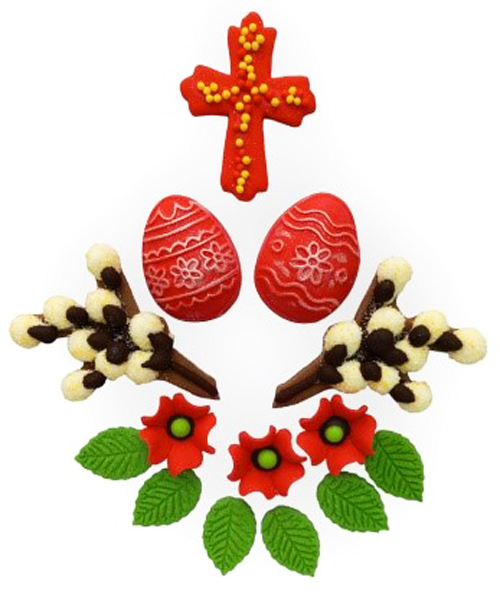 Набор пасхальный Пасхальный с вербой