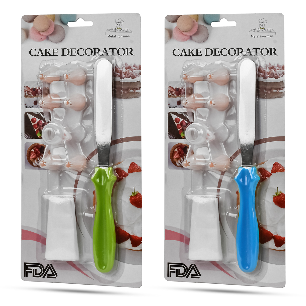 Мешок кондитерский с насадками и шпателем