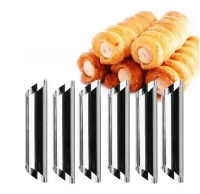 Кондитерські форми для трубочок "Каннолі" 6шт