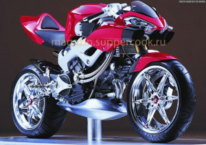 Вафельная картинка "Мотоцикл №9"