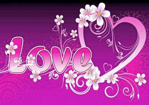 Вафельна картинка "LOVE №2"