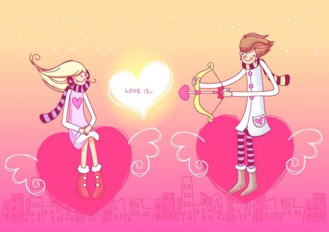 Вафельна картинка "LOVE №4"