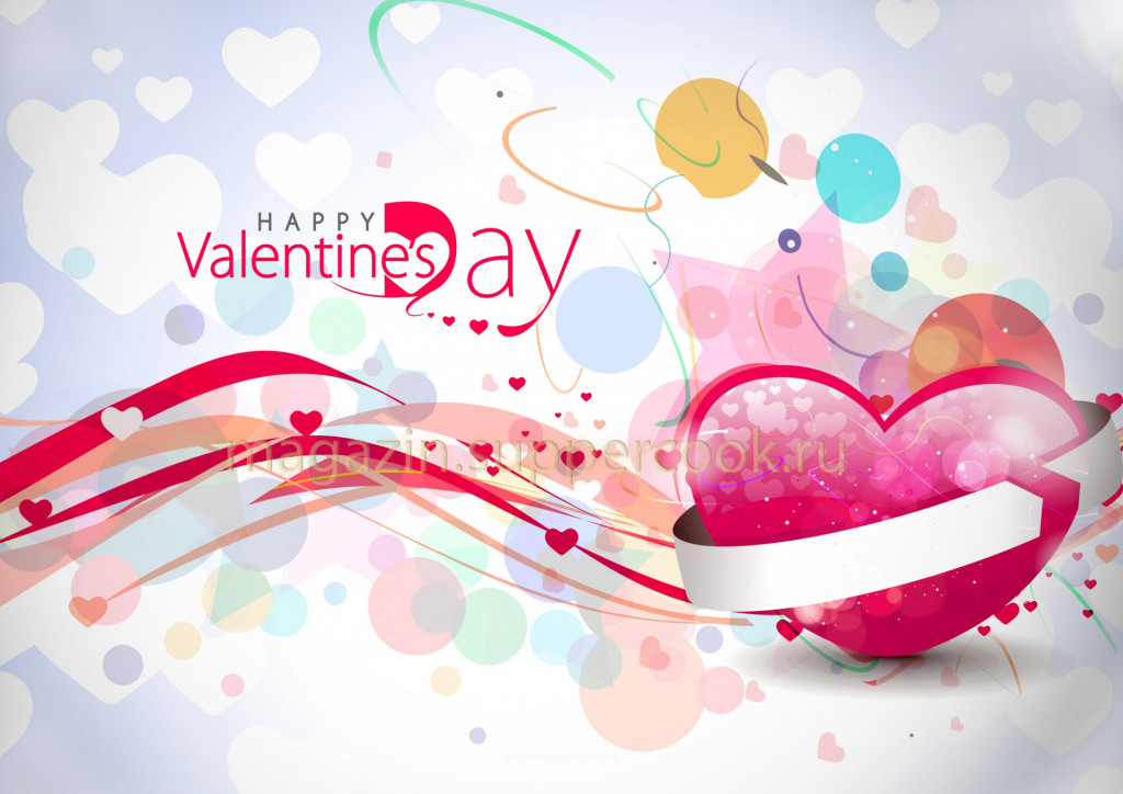 Вафельная картинка "День Св. Валентина"