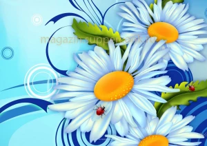 Вафельна картинка "Квіти №11"