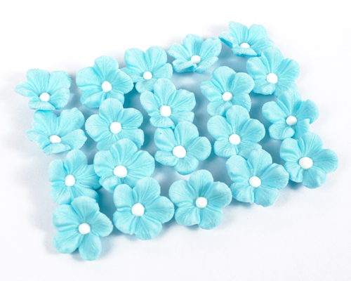 Набор сахарных украшений Гортензия голубая