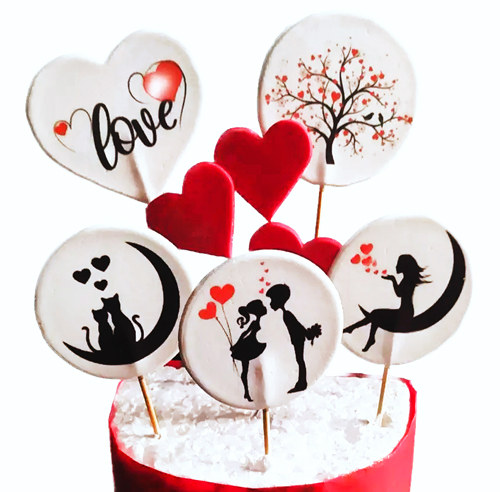 Набір цукрових топерів Кохання