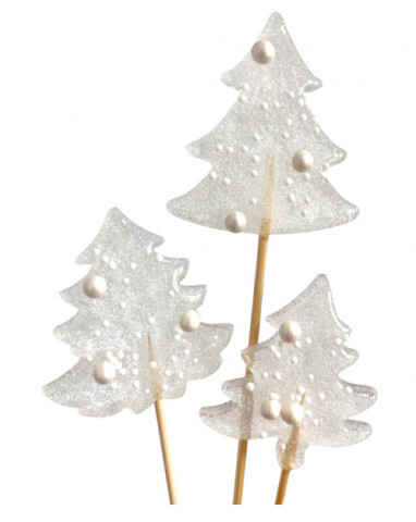 Леденец из изомальта Елочка прозора