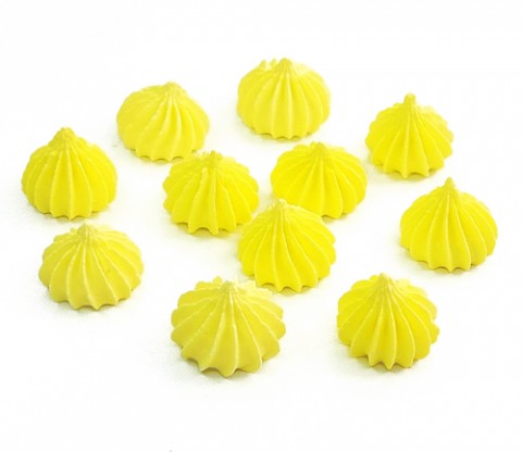 Безе мини сахарные Желтые (11шт)