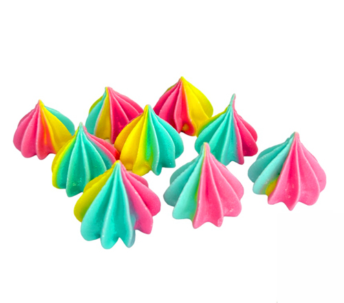 Безе мини сахарные Радуга (9шт)