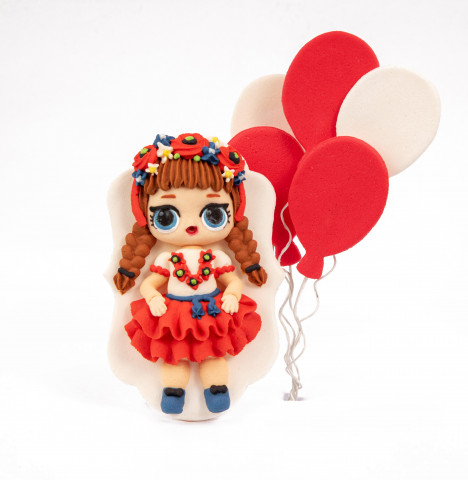 Набір цукрових топерів Лялька Національна