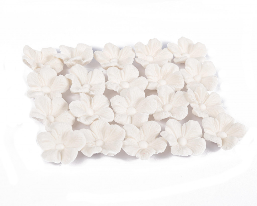 Набір цукрових прикрас Гортензія біла