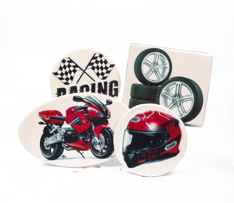 Набір цукрових топерів Мотокрос