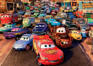 Вафельная картинка "Тачки №35"