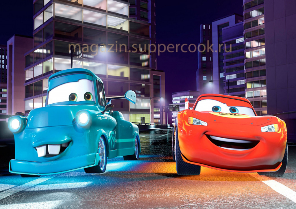 Вафельная картинка "Тачки №41"