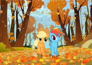 Вафельная картинка "Мир пони №33"