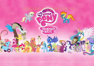 Вафельная картинка "Мир пони №35"