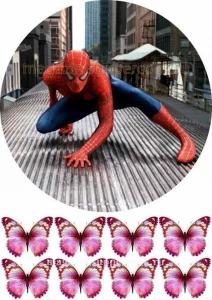 Вафельна картинка "Людина-павук №17"