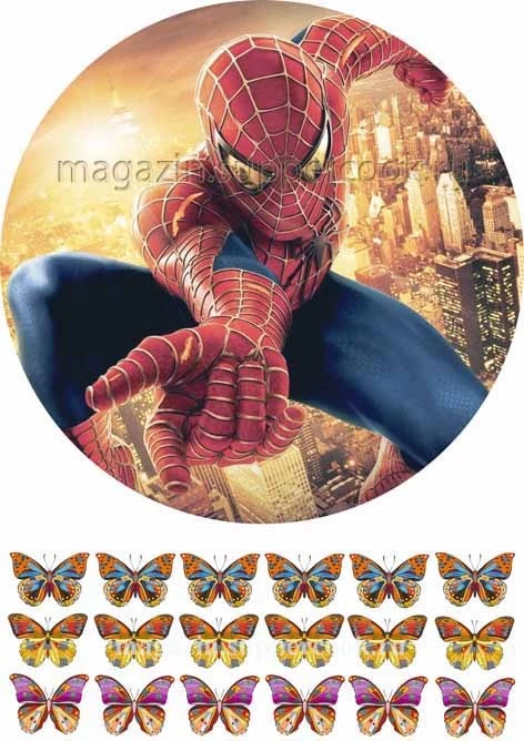 Вафельна картинка "Людина-павук №24"