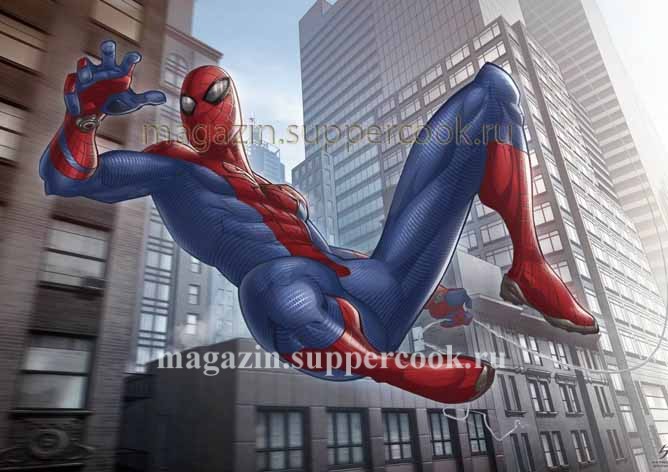 Вафельна картинка "Людина-павук №35"