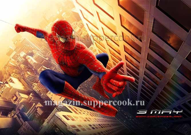 Вафельная картинка "Человек-Паук №48"