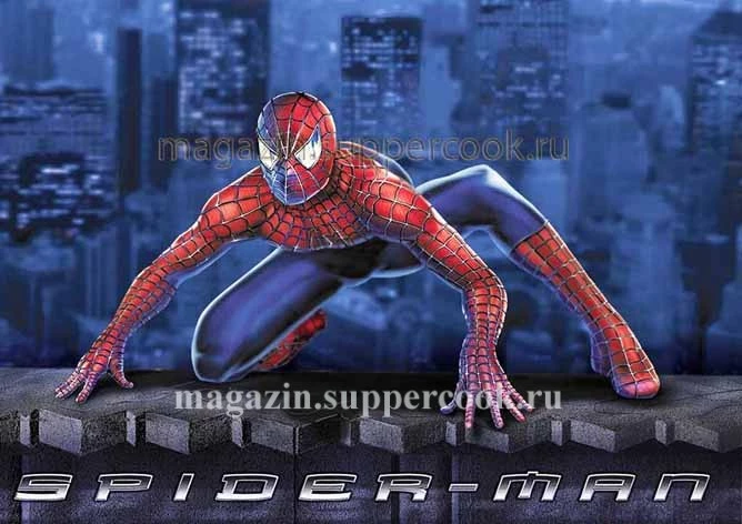 Вафельна картинка "Людина-павук №55"