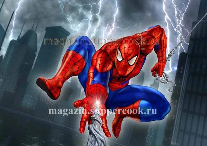 Вафельна картинка "Людина-павук №56"