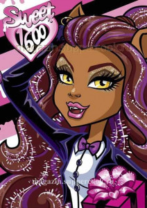 Вафельная картинка "Монстр Хай №37"